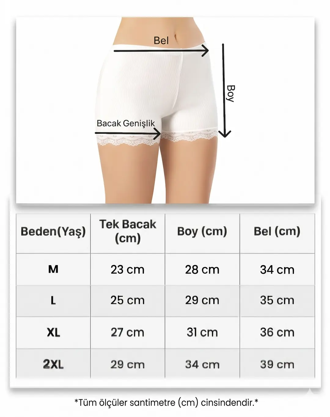 İncili Tekstil Kadın 3'lü Dantel Paçalı Fitilli Boxer Şort Seti - Siyah, Ten, Gri 5