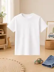 İncili Tekstil Erkek Çocuk Beyaz Renk Tişört 2