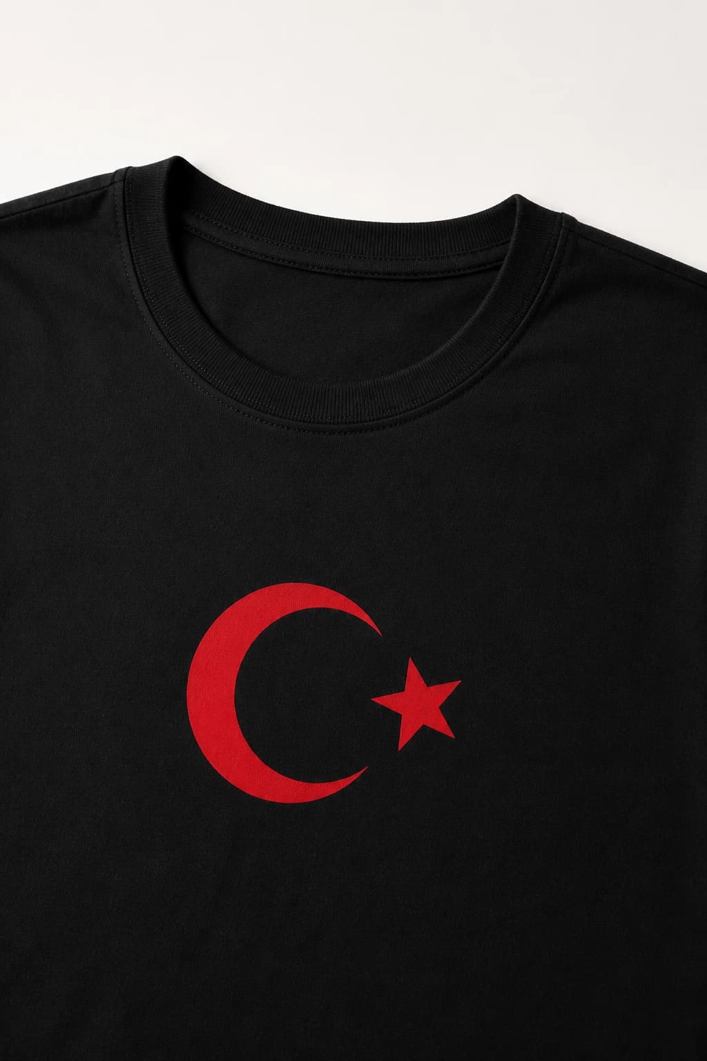 İncili Tekstil Türkiye Temalı Dünya Kupası Baskılı Slim Fit Erkek Tişört %100 Pamuklu Penye Dijital Baskı - Siyah Baskı 5 3
