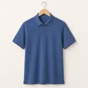 İncili Tekstil Premium Polo Yaka Erkek Tişört - Indigo 2