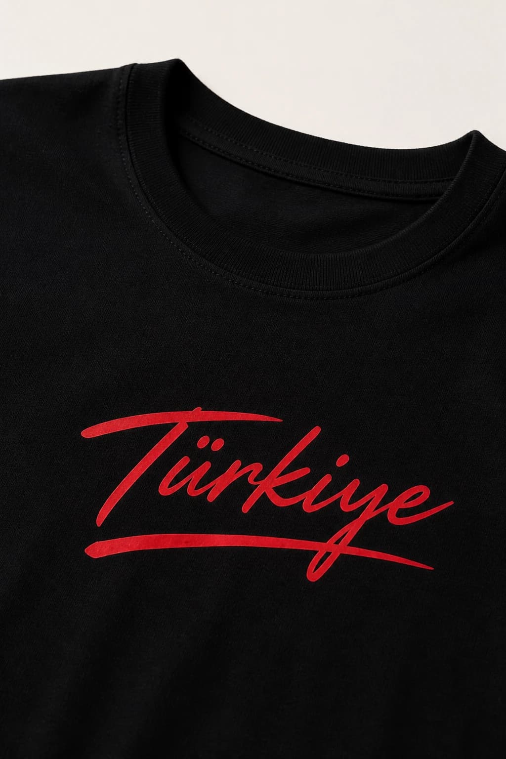 İncili Tekstil Türkiye Temalı Dünya Kupası Baskılı Slim Fit Erkek Tişört %100 Pamuklu Penye Dijital Baskı - Siyah Baskı 8 3