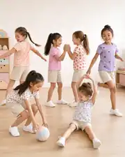 Kız Çocuk Karışık Desenli 6'lı Tişört Seti 3