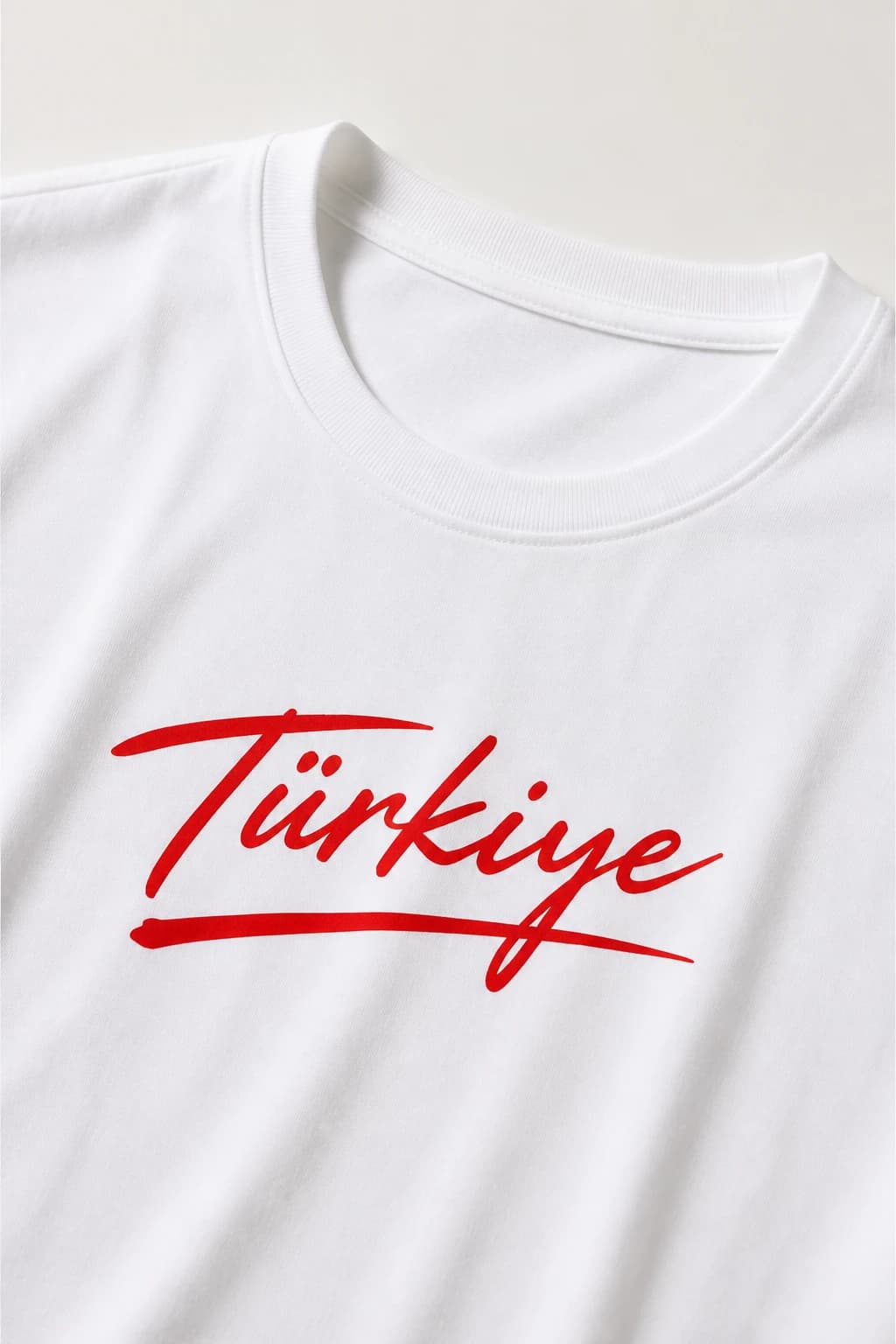 İncili Tekstil Türkiye Temalı Dünya Kupası Baskılı Slim Fit Erkek Tişört %100 Pamuklu Penye Dijital Baskı - Beyaz Baskı 4 3