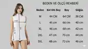 Kadın Balıkçı Yaka Sıfır Kol Atlet 2